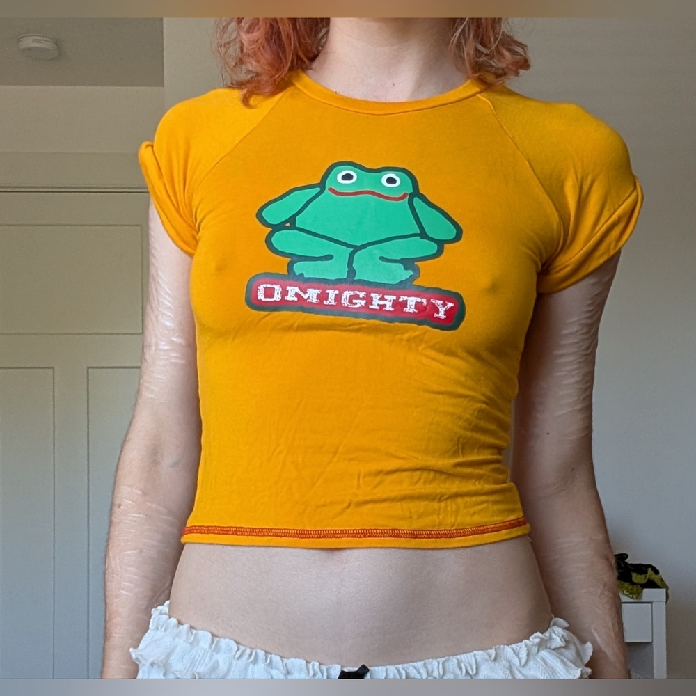 Omighty Froggy Baby Tee